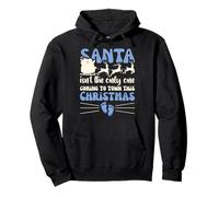 Santa Isn't The Only One Coming To Town This Christmas Boy Pullover Hoodie