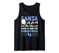 Santa Isn't The Only One Coming to Town This Christmas Boy Tank Top