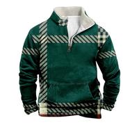 Santa Jacket Men Striped Pullover Mens Mens Designer Shirts Fall Jackets for Men with Hood Mens Denim Jackets Work Hoodies for Men Xmas Jumpers Men Funny Winter Jacket for Men （Green, S