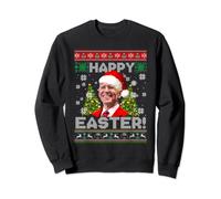 Santa Joe Biden Christmas Happy Easter Anti-Biden Ugly Xmas Sweatshirt