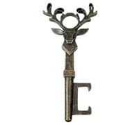 Santa Key Ornament, Zinc Alloy Metal Key Ornament, Christmas Tree Pendant, Metal Key Seasonal Decoration Scene Props for a Happy Atmosphere