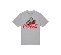Santa Logo T-Shirt Coca-Cola Grey S