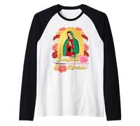 Santa María de Guadalupe, La Morenita del Tepeyac Raglan Baseball Tee