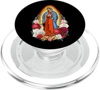 Santa María de Guadalupe Patrona de México Gloriosa Madre PopSockets PopGrip for MagSafe