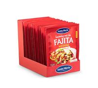 Santa Maria Fajita Seasoning - Medium Spice Mix for Chicken, Beef & Veggies, Perfect for Mexican-Style Fajitas Made With Chilli Pepper, Cumin, Paprika, Oregano & Coriander Spice Mix, 28 g (Pack of 20)