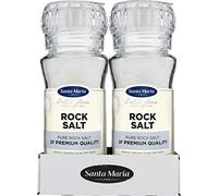 Santa Maria Rock Salt Grinder, 140g (Pack of 6), Red