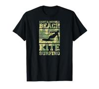 Santa Monica Beach Kite Surfing in California Coast T-Shirt