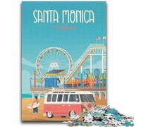 Santa Monica California Jigsaw Puzzles for Adults 1000 Jigsaws, Challenging Game for Is Ideal As A Gift for The Whole Family 2000pcs (70x100cm)