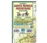 Santa Monica Mountains California Trail Guide Franko Maps Waterproof Map