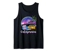 Santa Monica Pier California 66 End Of The Trail Souvenir Tank Top