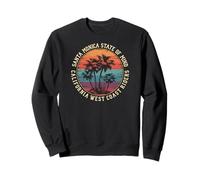 Santa Monica Retro West Coast Surf Rider Sweatshirt