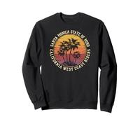 Santa Monica Retro West Coast Surf Rider Sweatshirt