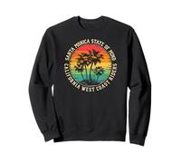 Santa Monica Retro West Coast Surf Rider Sweatshirt