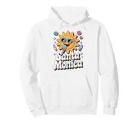 Santa Monica Summer Vibes, Fun Sunshine Ice Cream Surfboards Pullover Hoodie