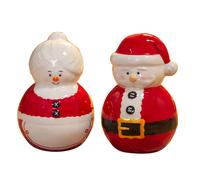 Santa & Mrs Claus Salt & Pepper Shakers 7.5cm