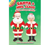 Santa & Mrs. Claus Sticker Paper Dolls (Little Activity Books)