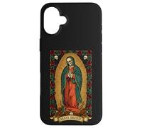 Santa Muerte Devotional Catholic Saint Holy Death Case for iPhone 16 Plus