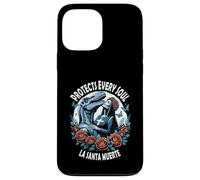 Santa Muerte Dino Dinosaur Trex Mexican Deity Folklore Case for iPhone 13 Pro Max
