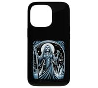 Santa Muerte Mexican Deity Folklore Case for iPhone 13 Pro