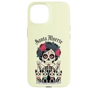 Santa Muerte Spiritual Folk Saint Case for iPhone 15
