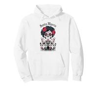 Santa Muerte Spiritual Folk Saint Pullover Hoodie