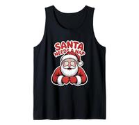 Santa Needs A Nap Funny Christmas Holiday Humor Tank Top