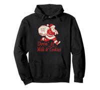 Santa Needs A PR Christmas Holiday 5k Fun Run Pullover Hoodie