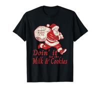 Santa Needs A PR Christmas Holiday 5k Fun Run T-Shirt