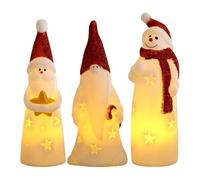 Santa Night Light - LED Figurine, Festive Glow | Decorative Lamp for Holidays for Living Rooms Children's Rooms Tables Shelves Offices Parties Cozy Environment