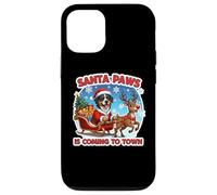 Santa Paws Is Coming Christmas Entlebucher Mountain Dog Xmas Case for iPhone 12/12 Pro