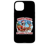 Santa Paws Is Coming Christmas Great Swiss Mountain Dog Xmas Case for iPhone 15 Plus