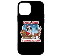 Santa Paws Is Coming To Town Christmas Bernese Mountain Dog Case for iPhone 12 mini