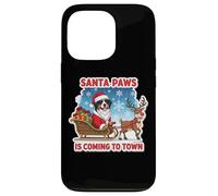 Santa Paws Is Coming To Town Christmas Bernese Mountain Dog Case for iPhone 13 Pro