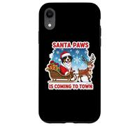 Santa Paws Is Coming To Town Christmas Bernese Mountain Dog Case for iPhone XR