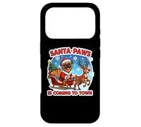 Santa Paws Is Coming To Town Christmas Brussels Griffon Dog Case for iPhone 17 Pro