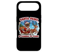 Santa Paws Is Coming To Town Christmas Brussels Griffon Dog Case for iPhone Air