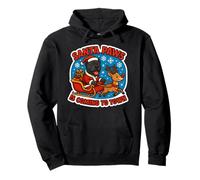 Santa Paws Is Coming To Town Christmas Cane Corso Dog Owner Pullover Hoodie