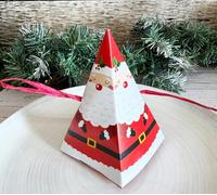 Santa Red Christmas Crackers - Festive Holiday Party Crackers Set for Christmas Celebrations