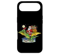 Santa Riding Dinosaur Christmas Palaeontology Design Case for iPhone Air