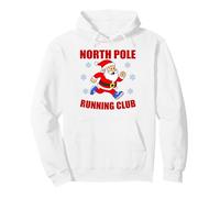 Santa Runner North Pole Christmas Running Pullover Hoodie