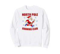 Santa Runner North Pole Christmas Running Sweatshirt