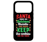 Santa Runs on Christmas Biscuits and Gravy Keep the Case for iPhone 17 Pro