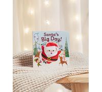 Santa’s Big Day Chunky Finger Puppet Book Off White