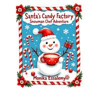 Santa´s Candy Factory: Snowman Chef Adventure: 30 Hard Mazes + Bonus 10 Coloring Sheets, Large Print size 8.5 x 11 inch. (Mind Maze Adventures)