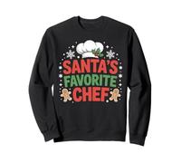 Santa’s Favorite Chef Christmas Kitchen Sweatshirt