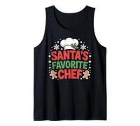 Santa’s Favorite Chef Christmas Kitchen Tank Top