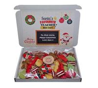 Santa’s Favourite Teacher Christmas Sweet Box - Personalised Gift for Teachers
