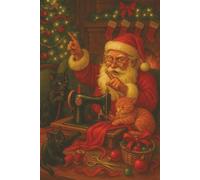 Santa’s Furry Sewing Helpers Notebook - Funny Christmas Journal Gift for Sewists, Quilters and Cat Lovers: When Santa’s feline friends join the sewing ... miracle that anything gets finished!