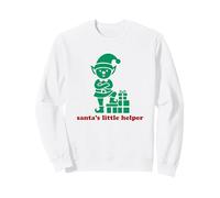 Santa’s Little Helper Merry Elf on Presents Sweatshirt