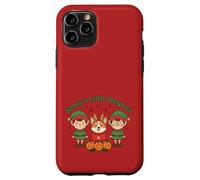 Santa’s Little Helpers Christmas Elves Corgi Dog Holiday Case for iPhone 11 Pro